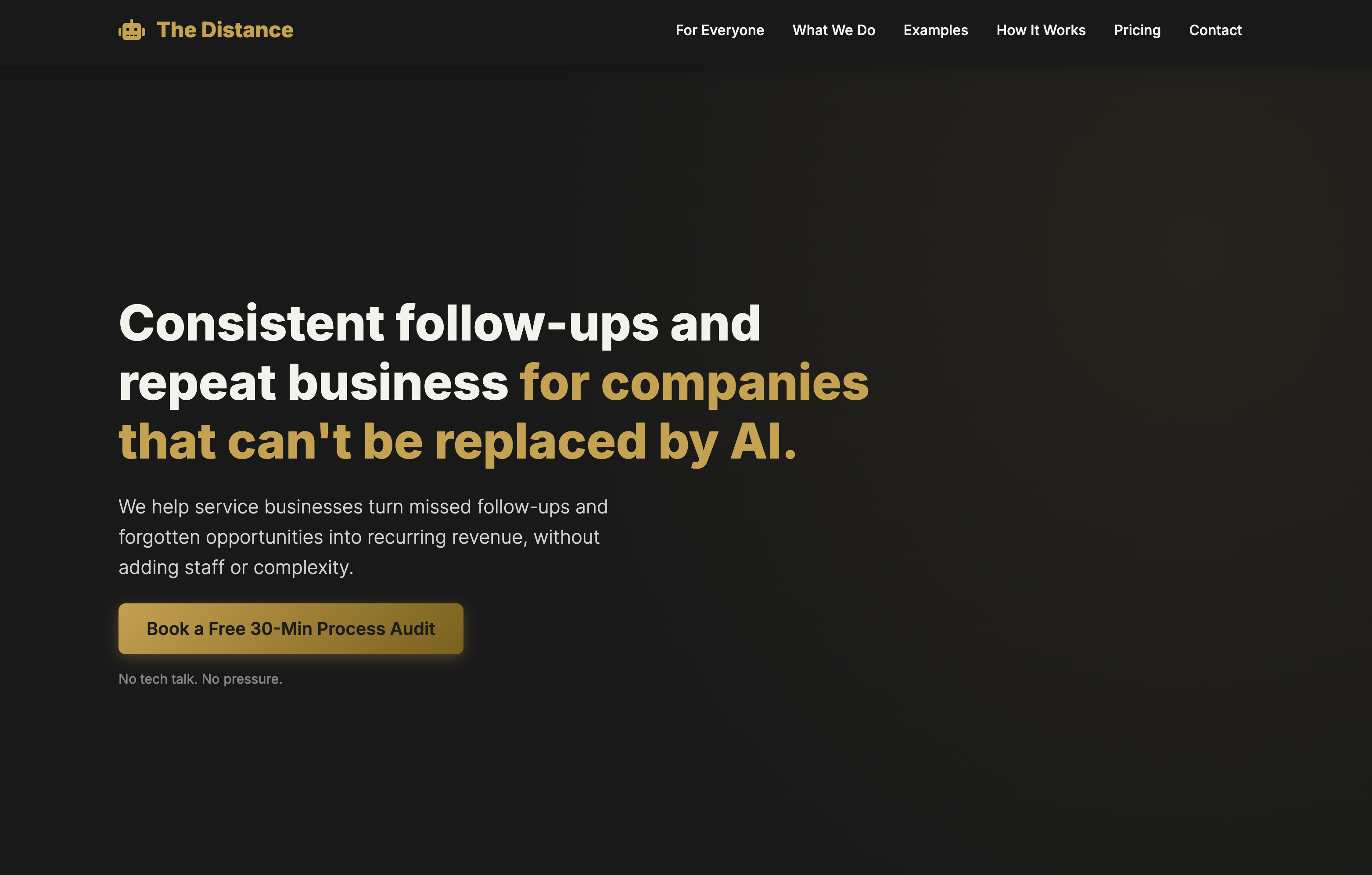 The Distance - AI Automation